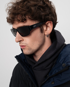 Balenciaga Black glasses with logo print 794347T0039