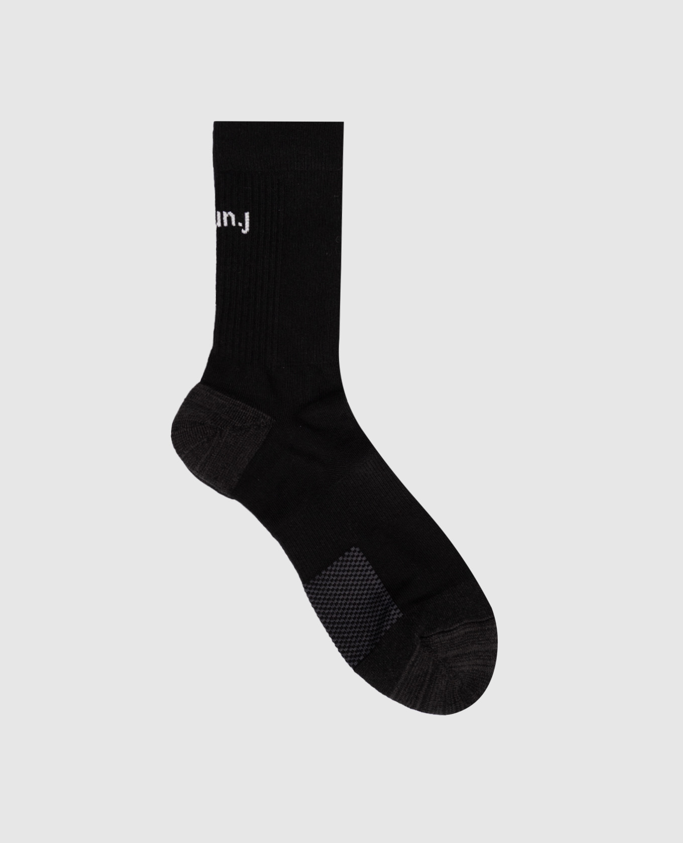 

Black socks with logo Juun.j