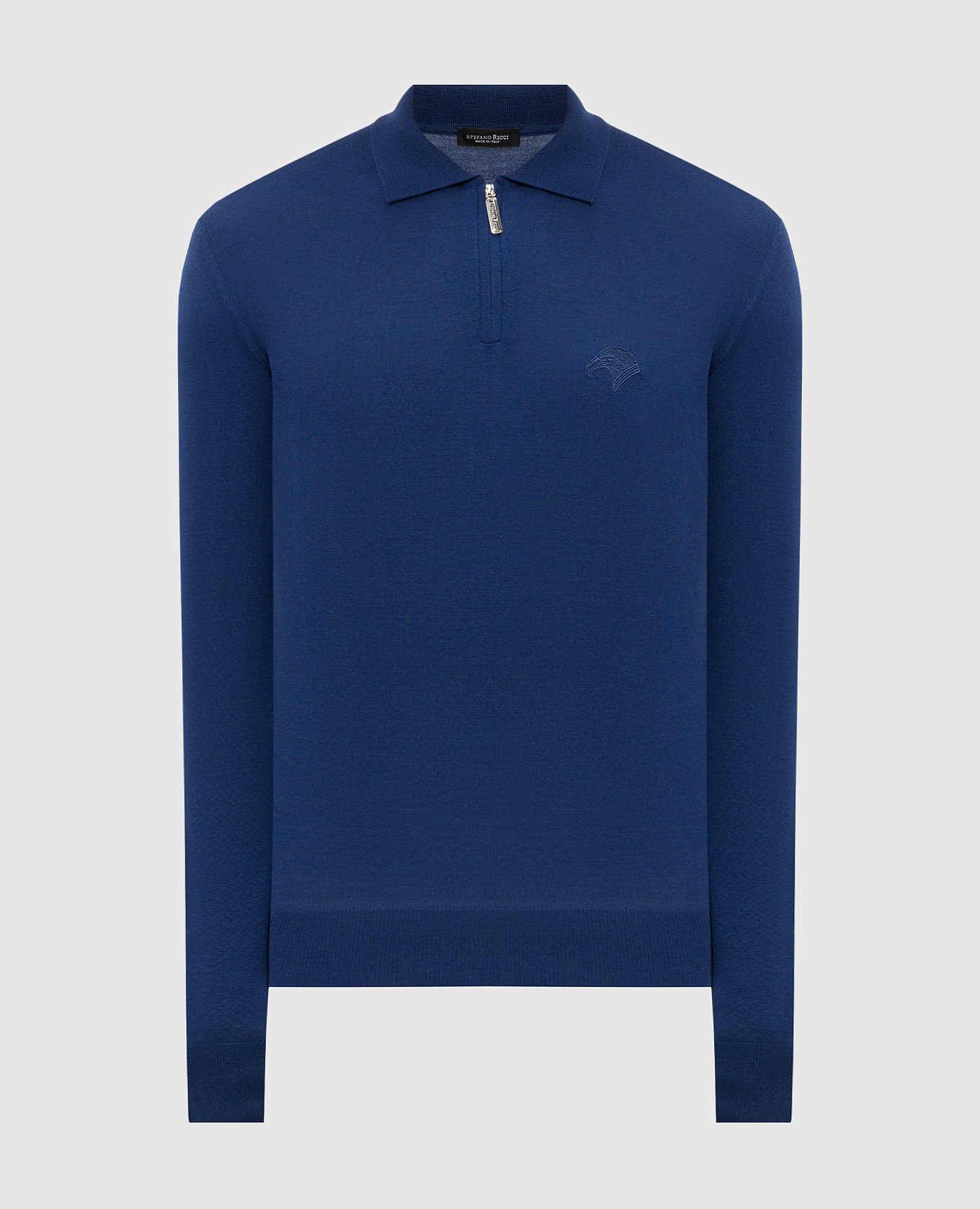 

Blue logo polo shirt Stefano Ricci