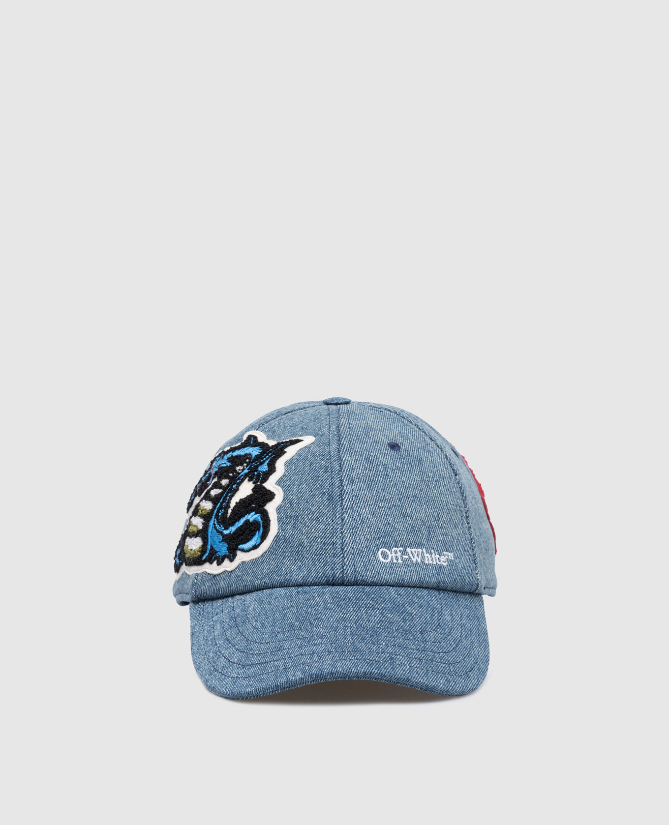 

Blue cap with logo Off-White