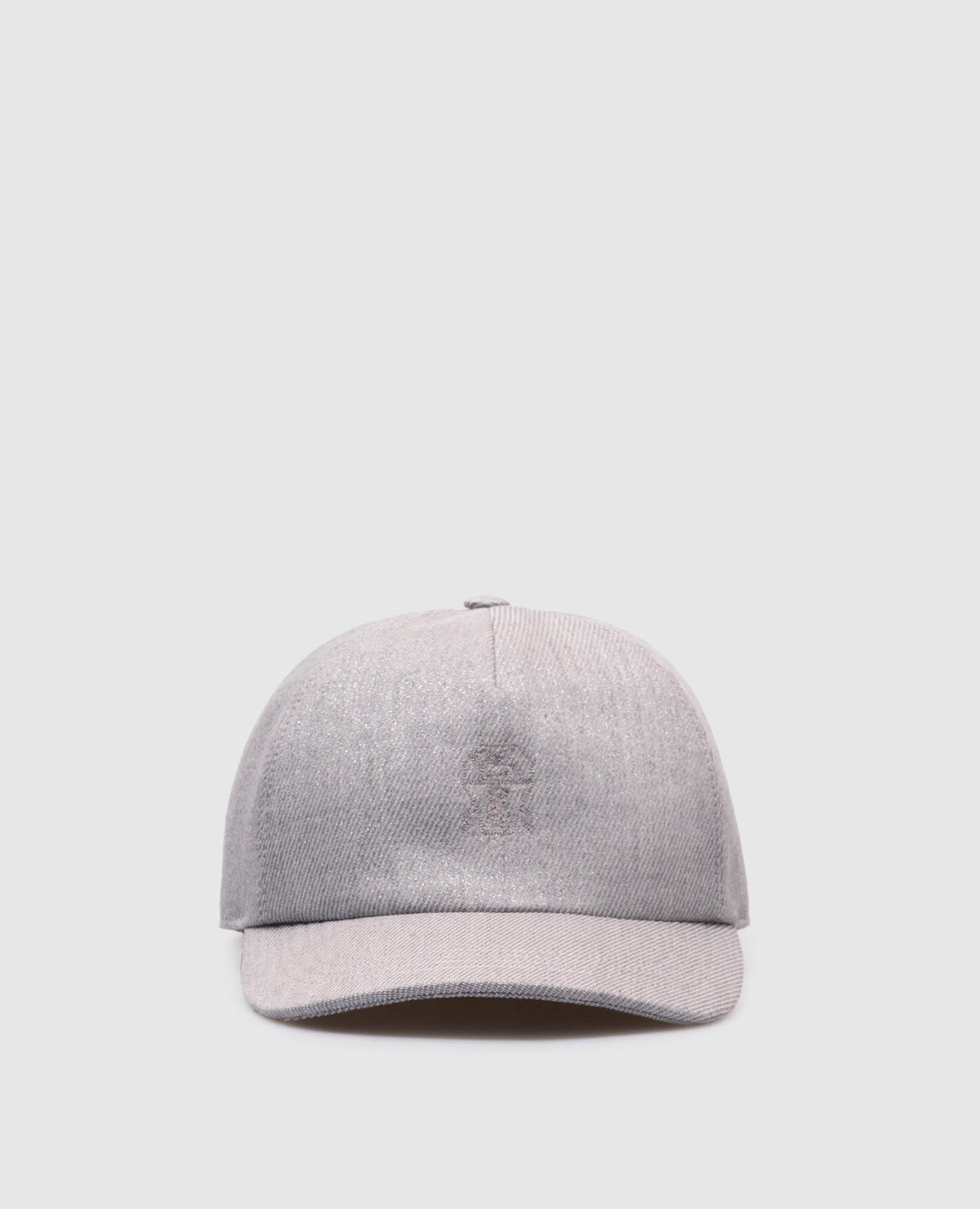 

Gray linen and wool cap with lurex Brunello Cucinelli, Grey