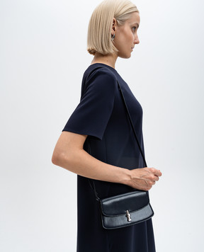 The Row Sofia blue leather cross-body bag W1569L39
