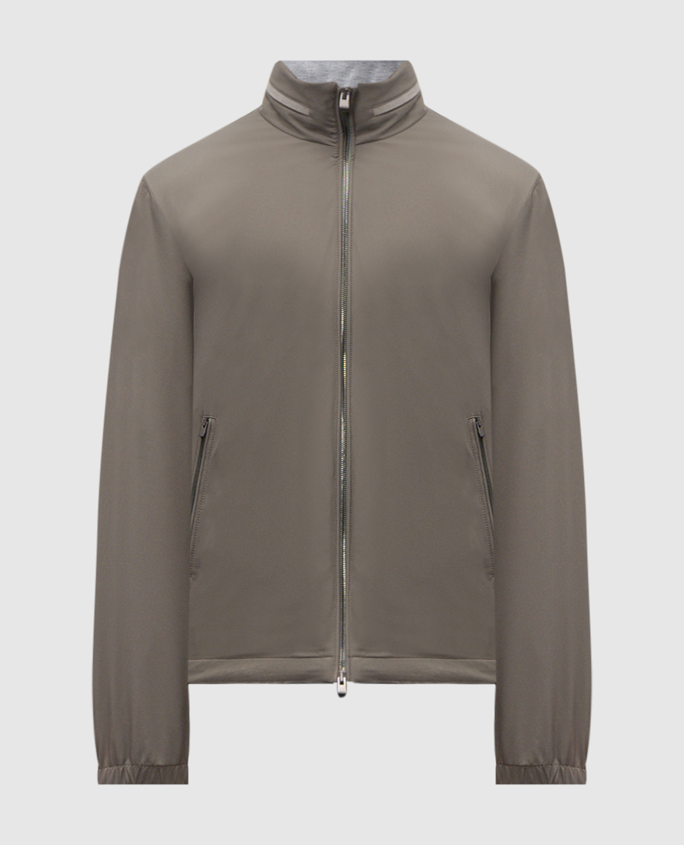 Khaki jacket Agnona