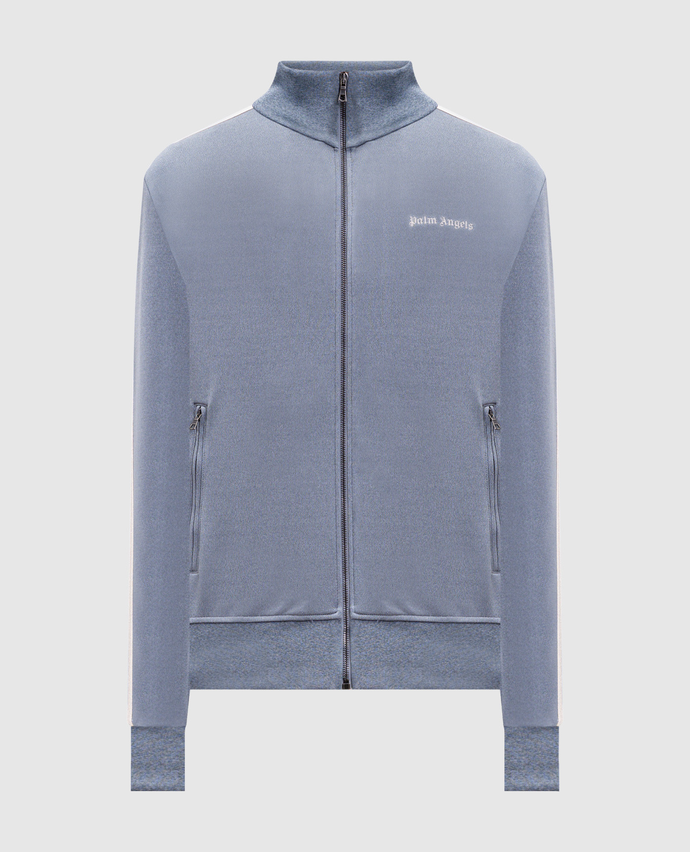 

Blue sports jacket with logo Palm Angels, Light blue