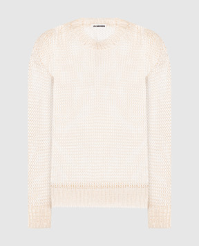 Jil Sander Beige silk jumper J02GP0209J16135