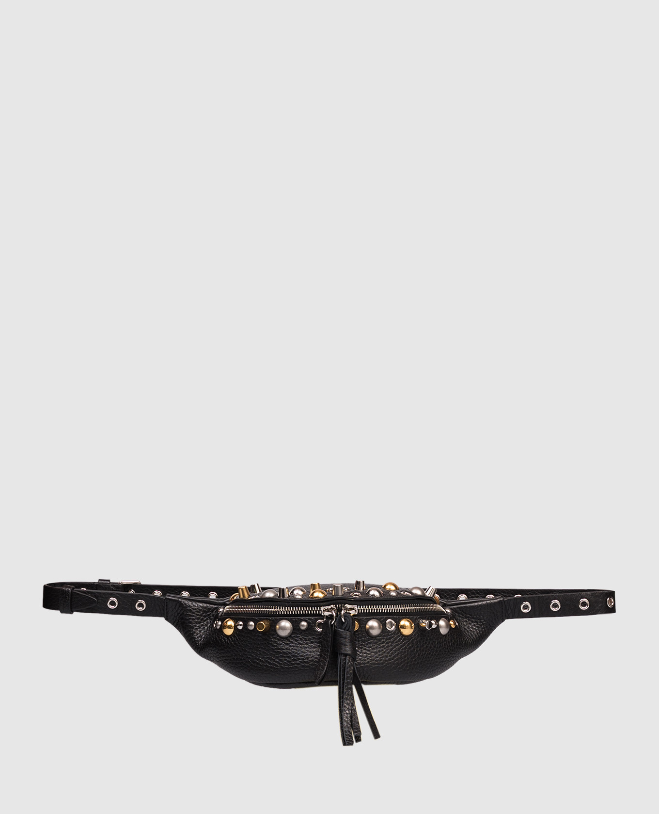 

Nellcôte black leather belt bag Valentino