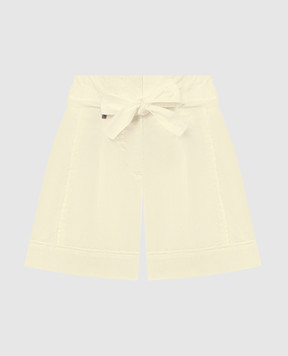 Peserico Yellow shorts with a high fit P04692A01979