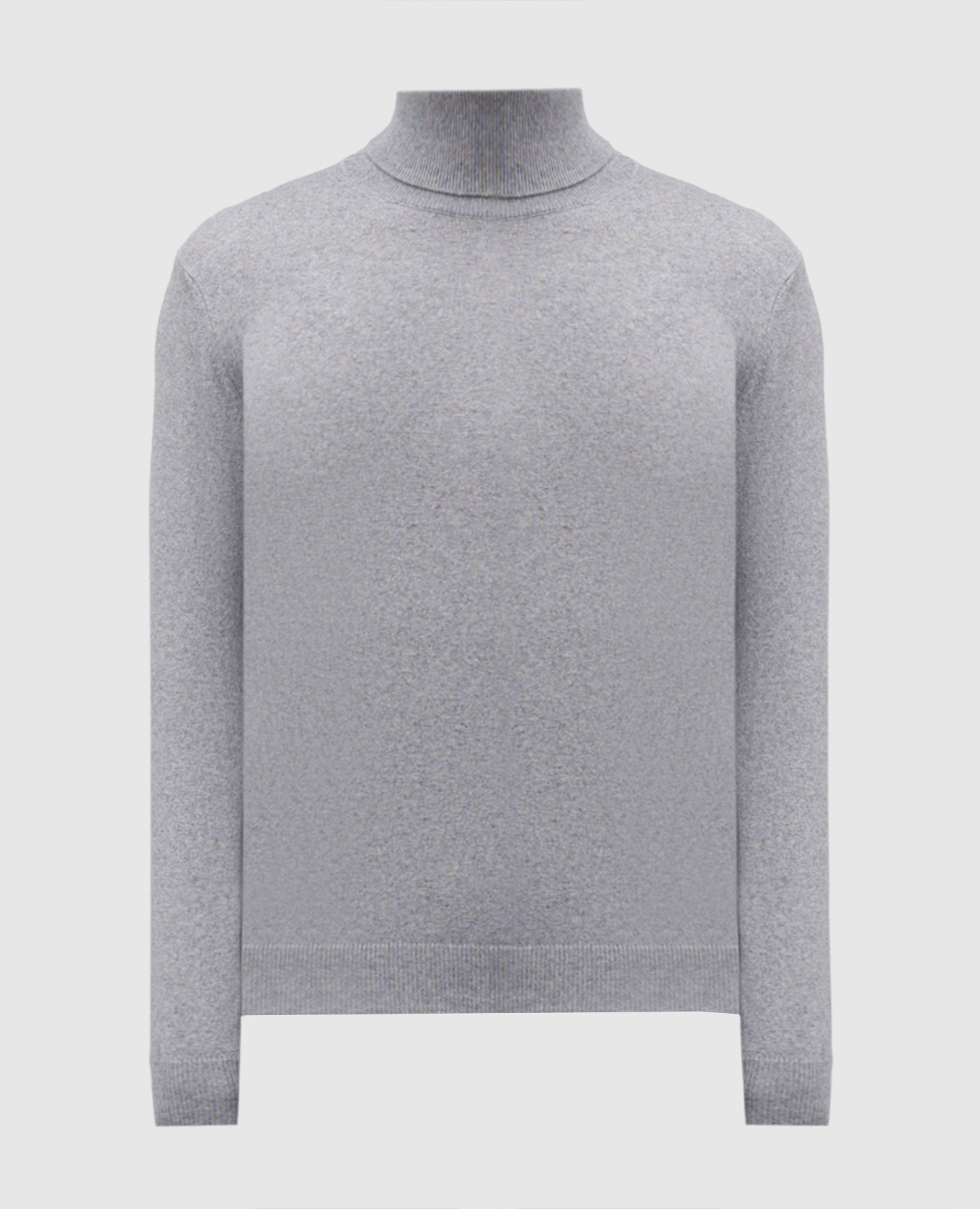 TODI grey cashmere and silk golf shirt MooRER