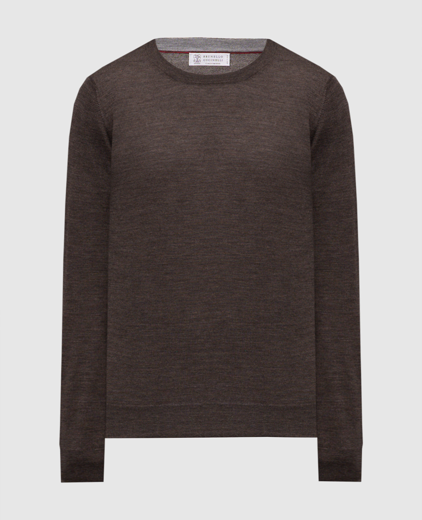 

Brown wool and cashmere jumper Brunello Cucinelli