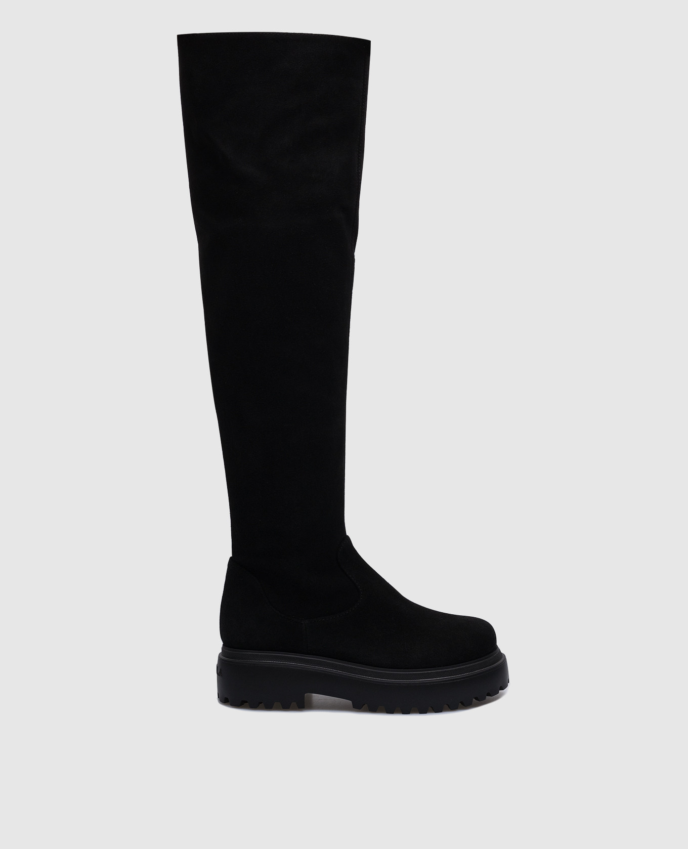 Renger black suede boots le silla