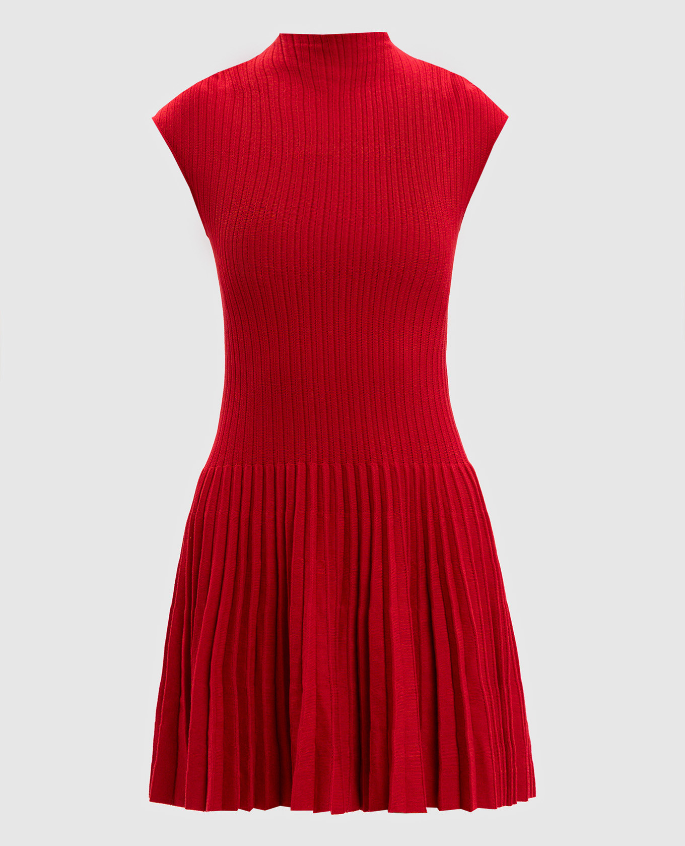 Red dress with pleating Magda Butrym