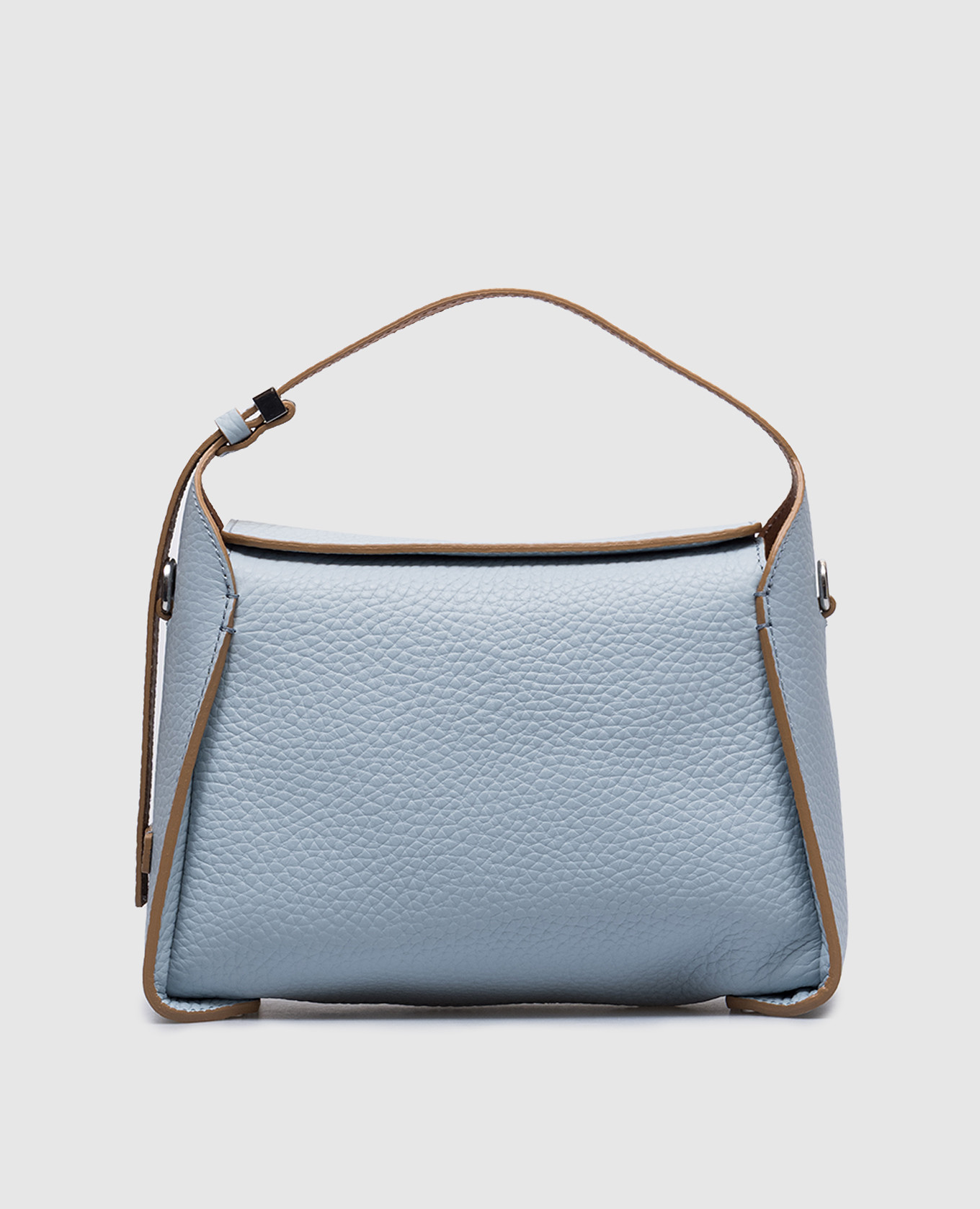 

Penelope blue leather cross body bag Gianni Chiarini, Light blue