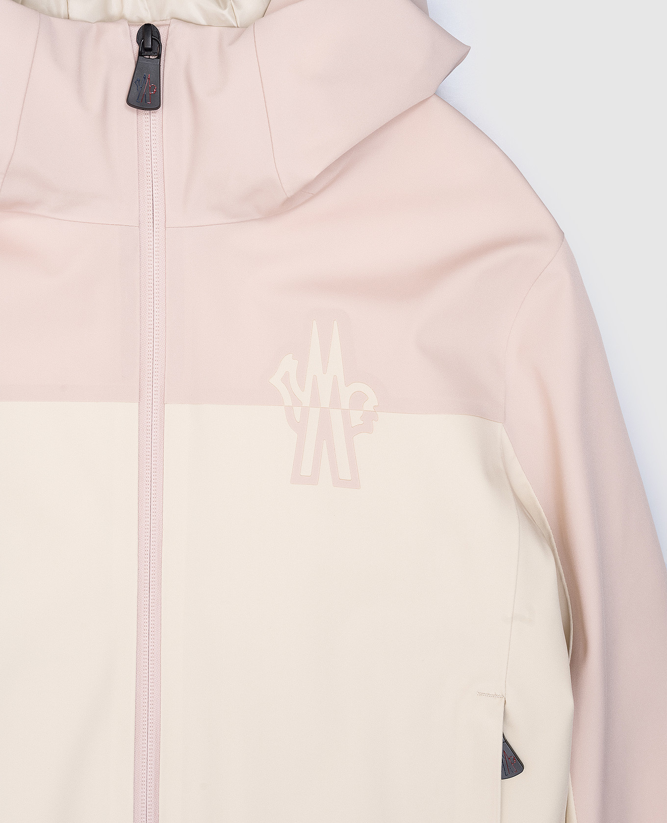 

Children's beige jacket with a logo Moncler Grenoble ENFANT