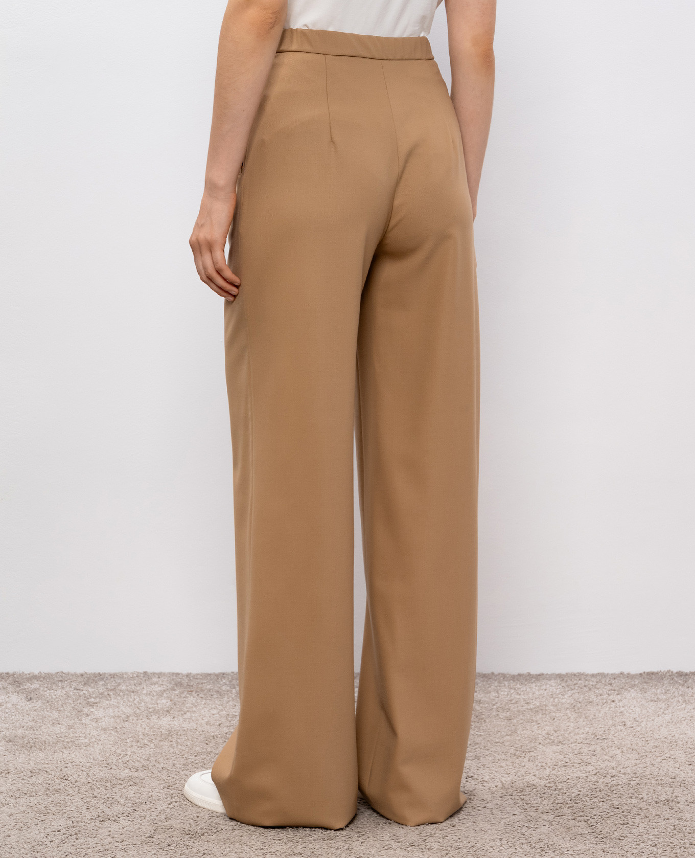 Brown DENARO wool trousers Max Mara 4