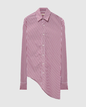 SSHEENA White striped Canotta shirt 25FWCANOTTATF25017