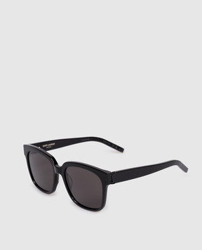 Saint Laurent Black sunglasses with monogram logo 543513Y9901