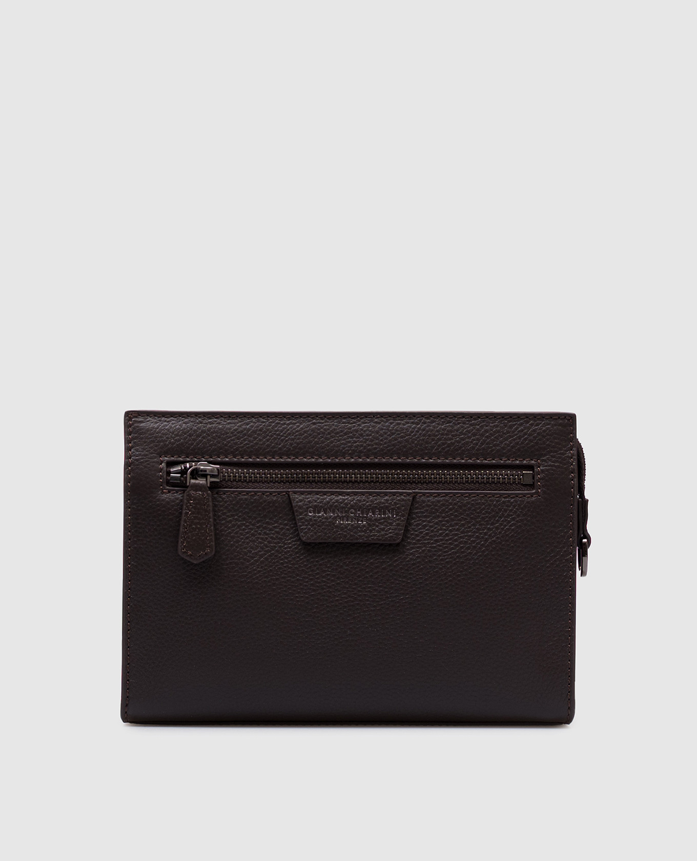 

Brown leather clutch FLORENCE Gianni Chiarini