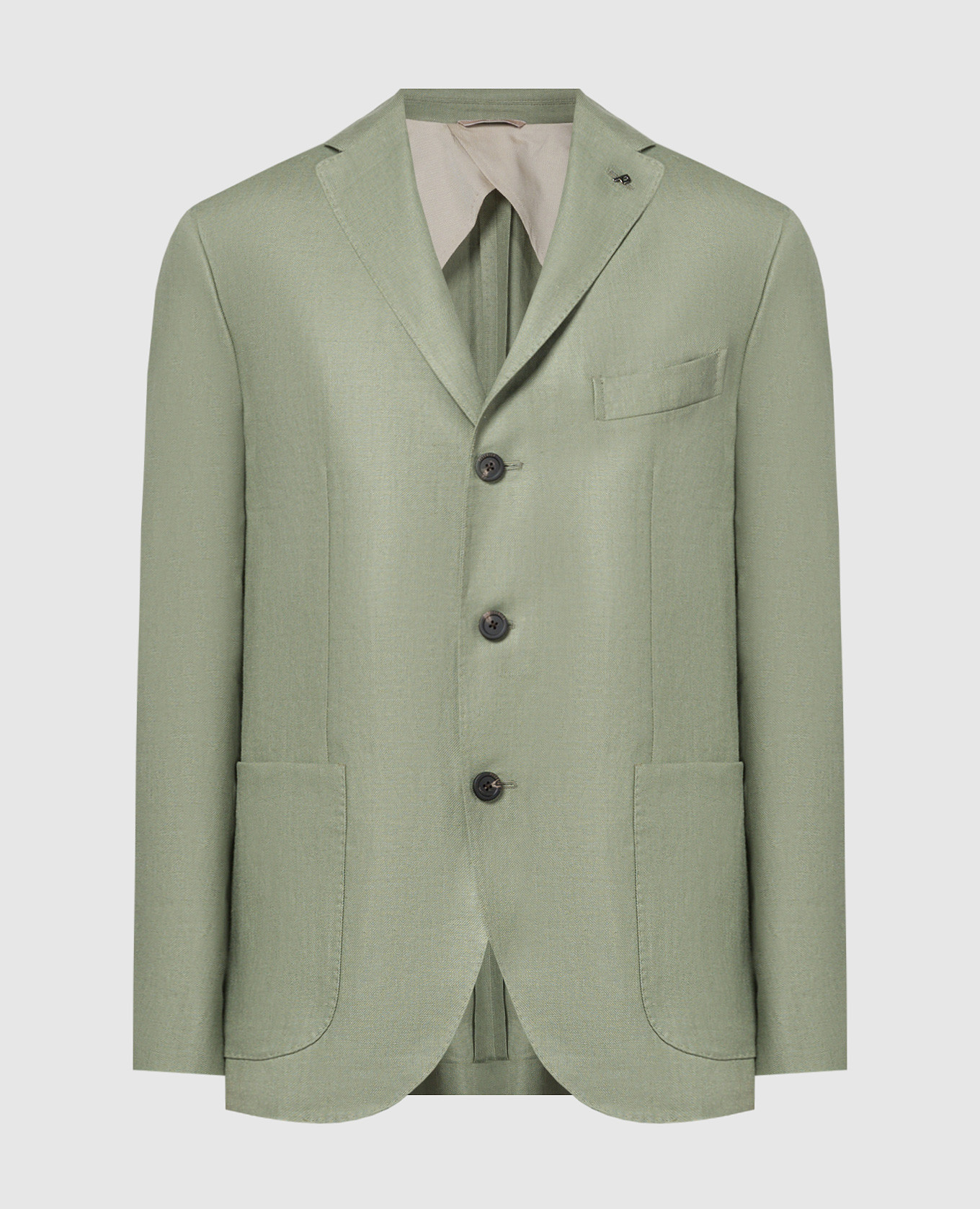 

Green linen blazer Peserico