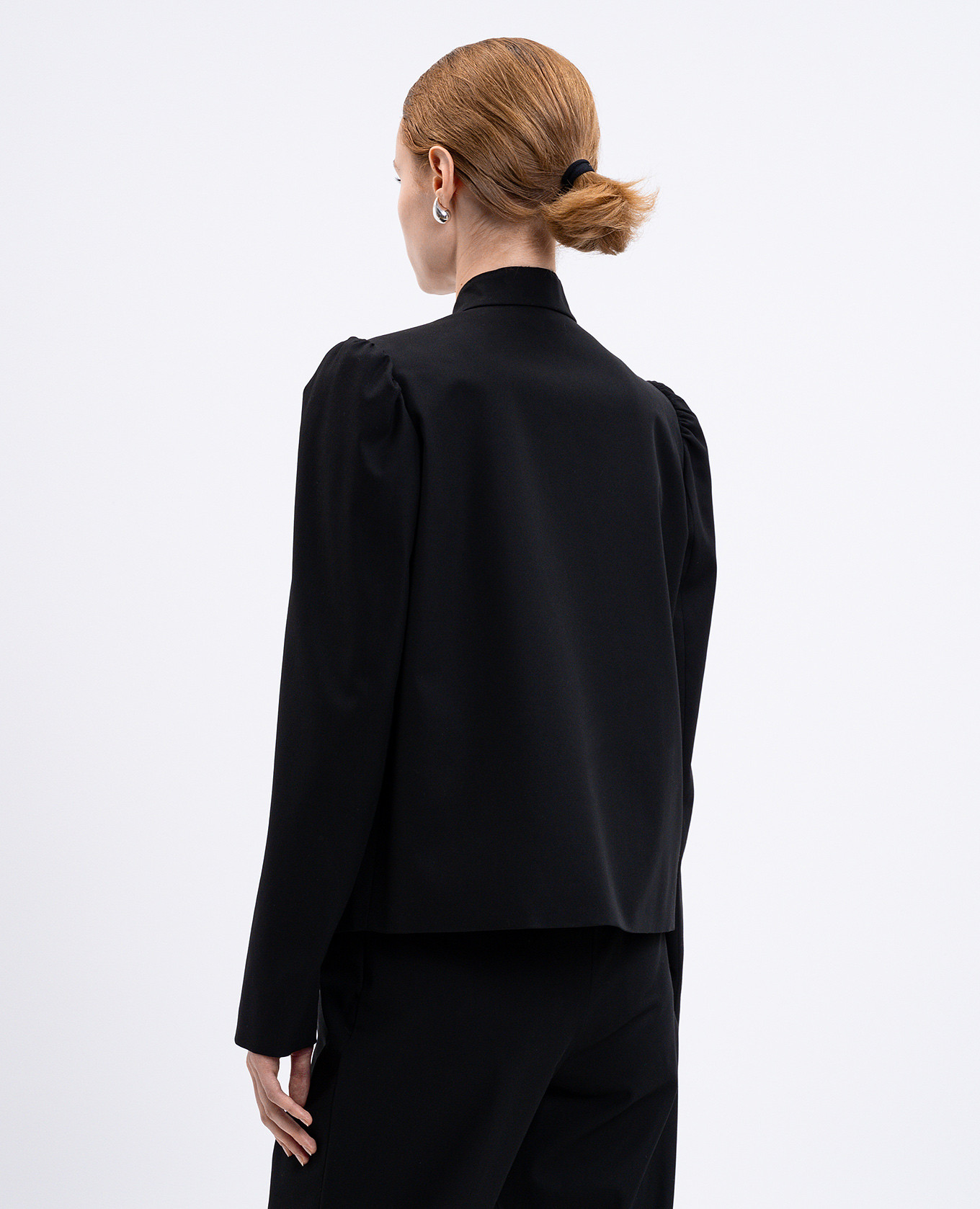 Black PHEBE jacket with a smell Max Mara 4
