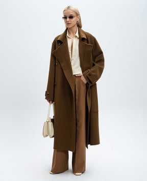 Philosophy di Lorenzo Serafini Brown pants with wool A03045727