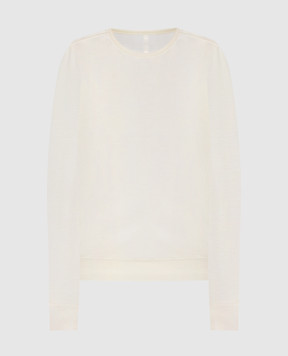 Intoca White wool longsleeve WOFONPO01