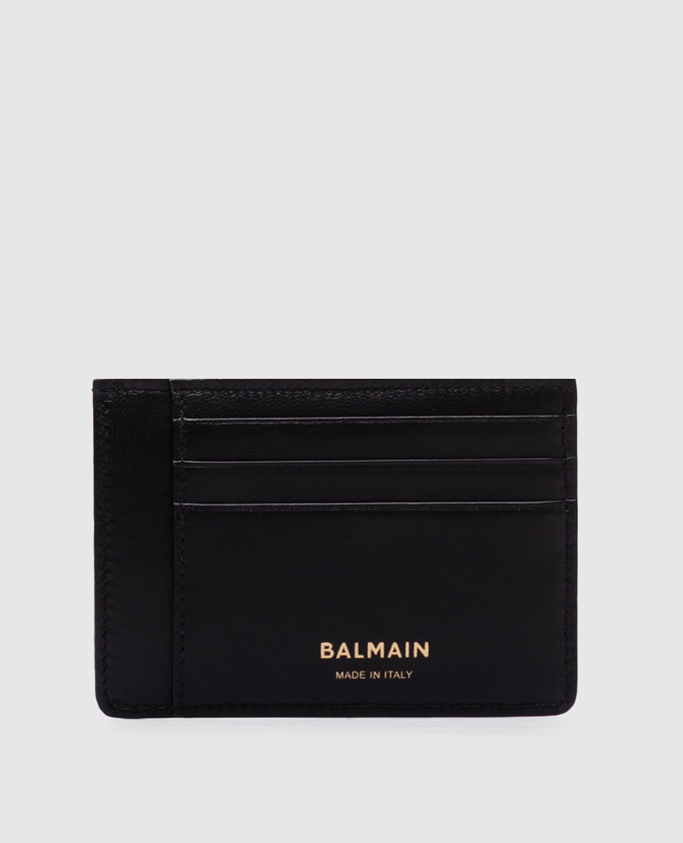 

Anthem Black Leather Cardholder Balmain