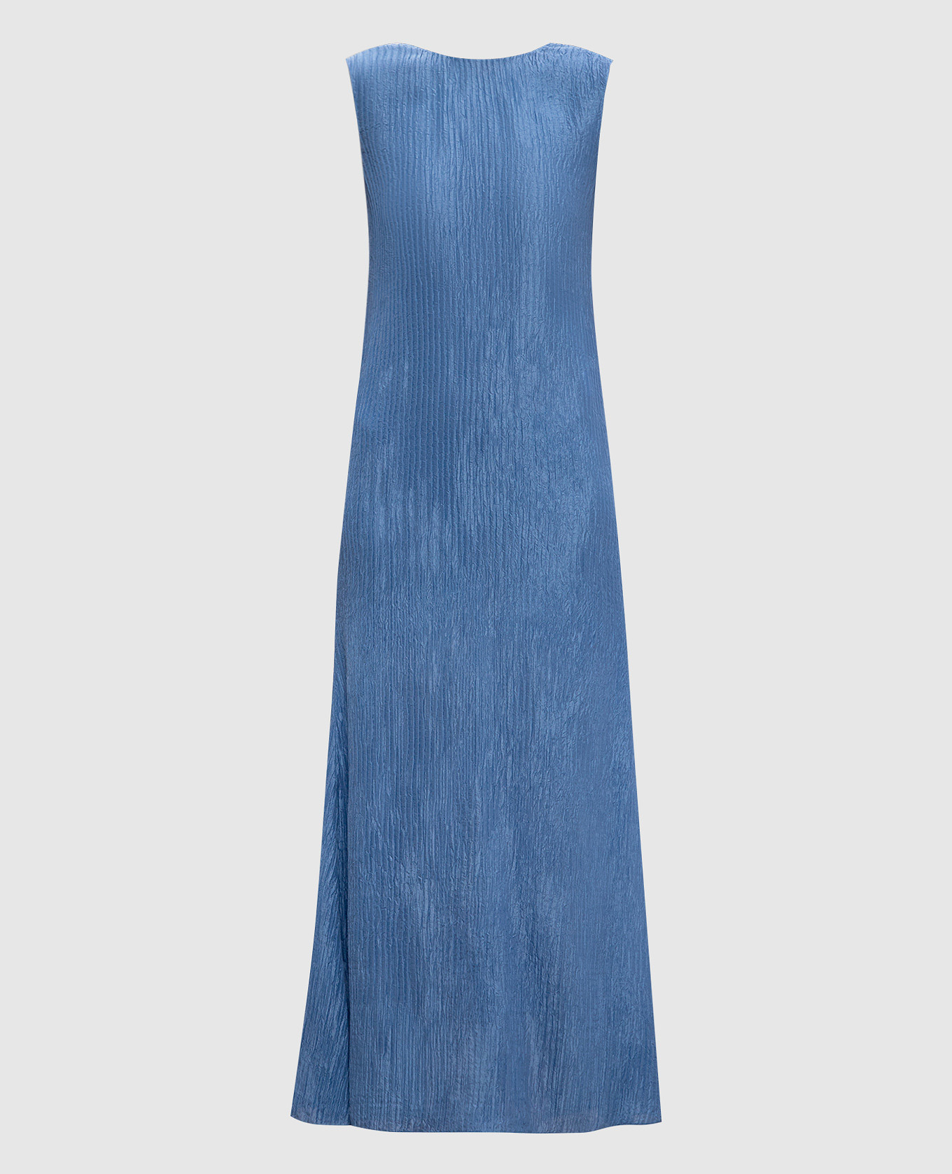 Carling blue silk reaper maxi dress Gabriela Hearst