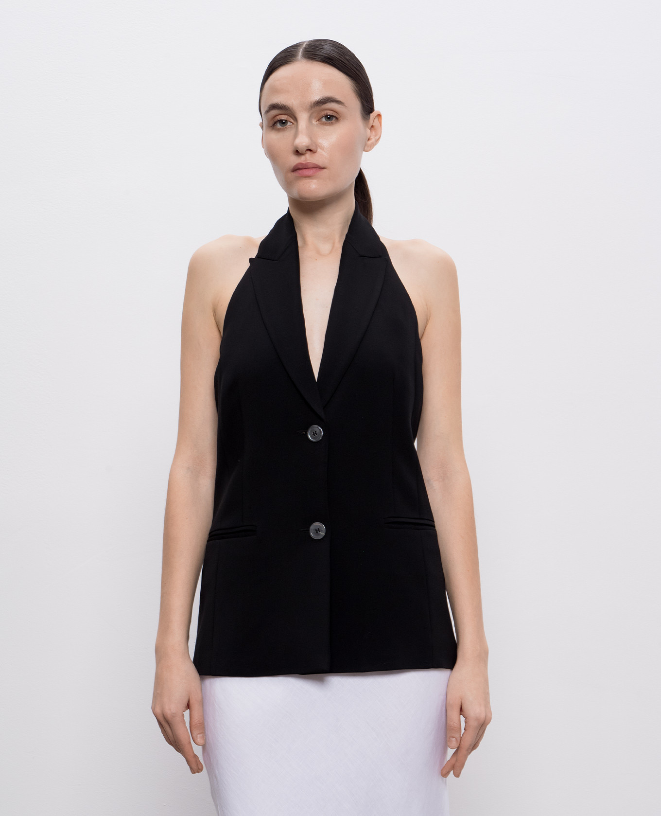 

Black vest Peserico