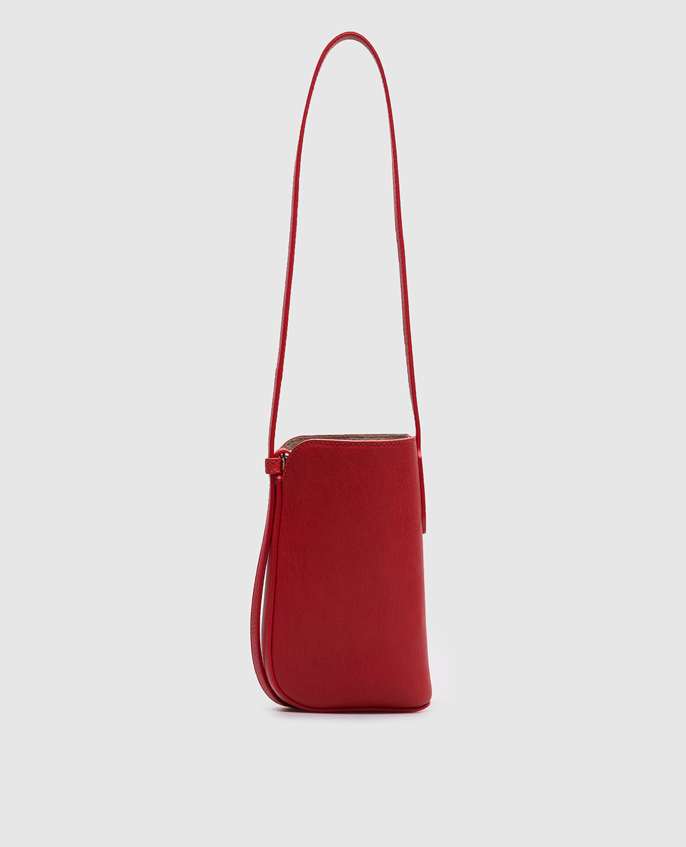 

Pico Quiver red leather bag with logo J&M DAVIDSON