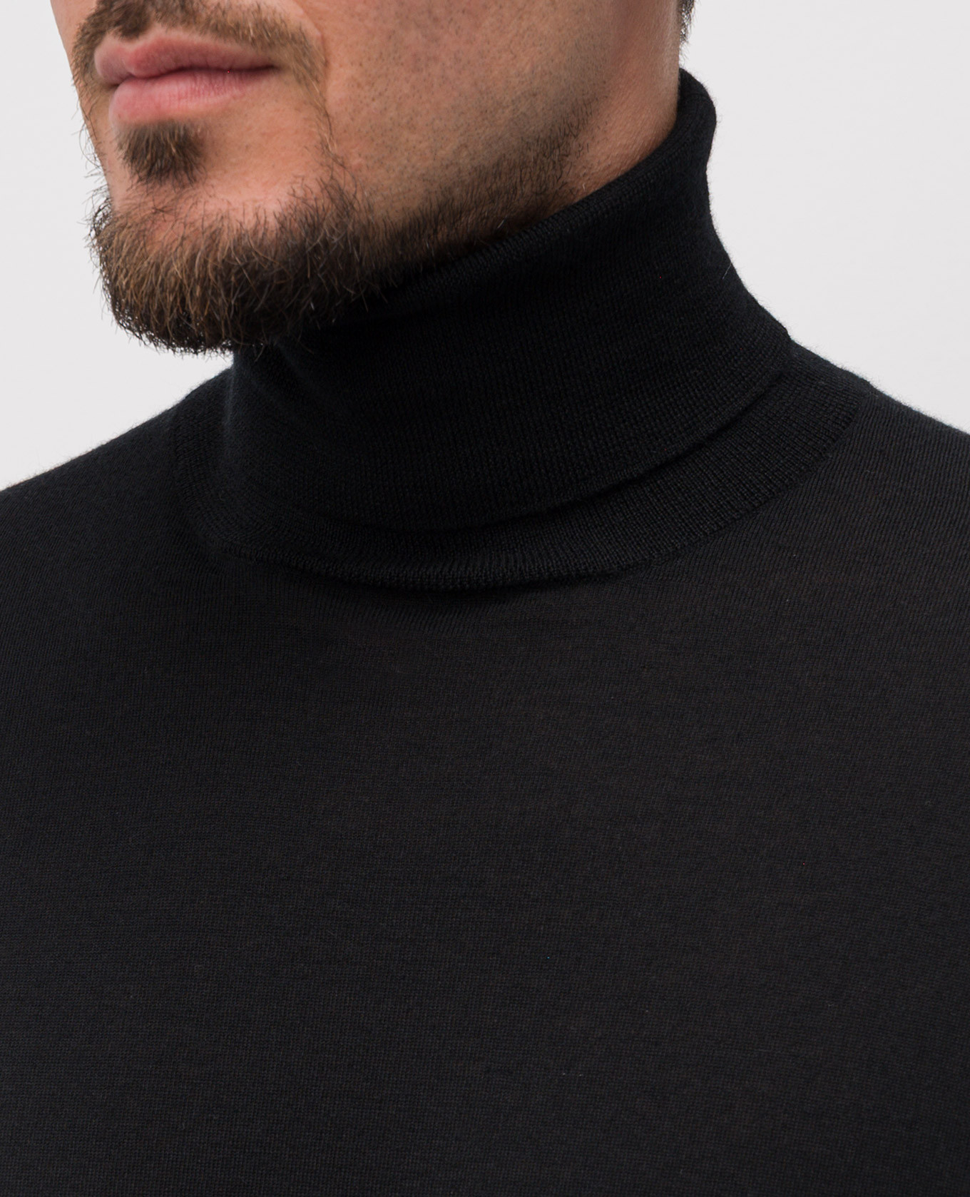 Black cashmere turtleneck Dolce&Gabbana 5