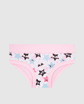RiminiVeste Emy Bimba baby pink star print panties B2703