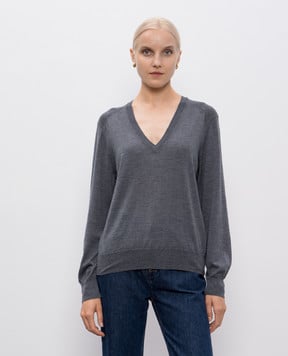 Loulou de Saison JULIO gray cashmere pullover JULIO