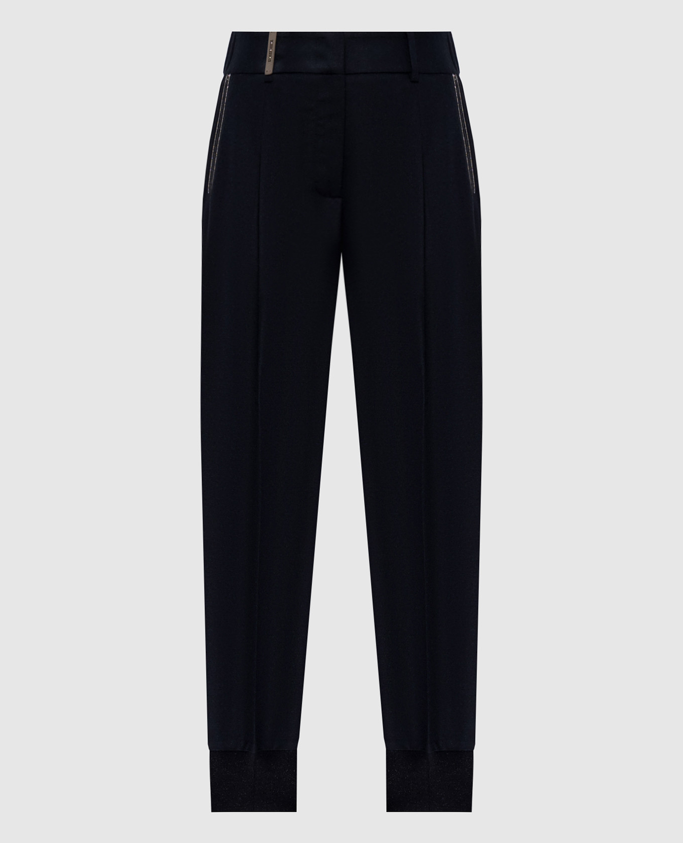 Blue pants with wool Peserico