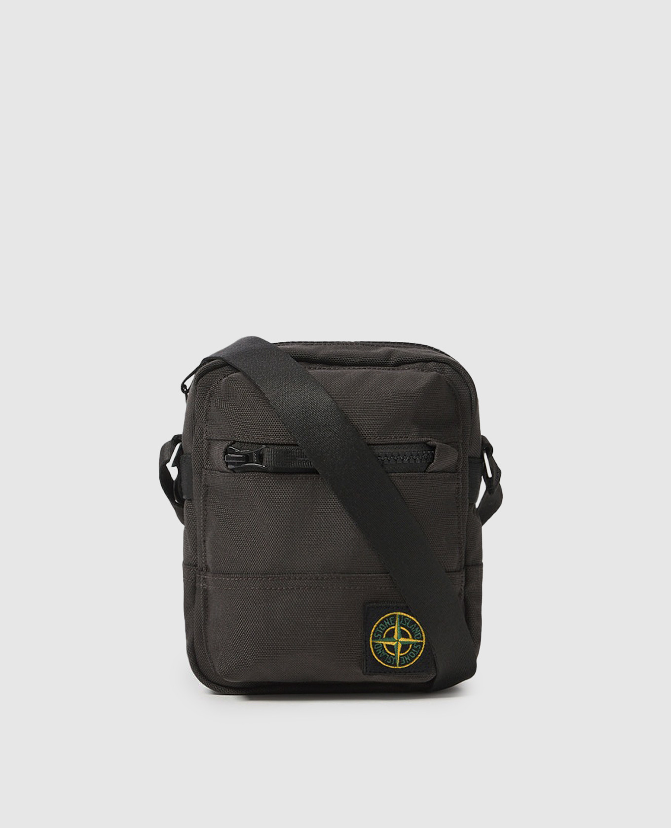 

Grey CORDURA bag with logo patch Stone Island