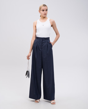 Givenchy Blue wool pants BW515715V5