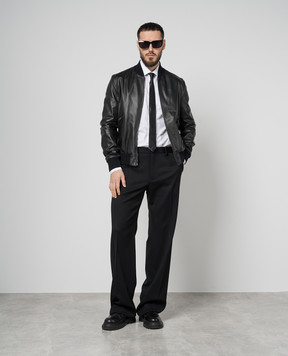 Dolce&Gabbana Black pants made of wool GYZMHTGH862