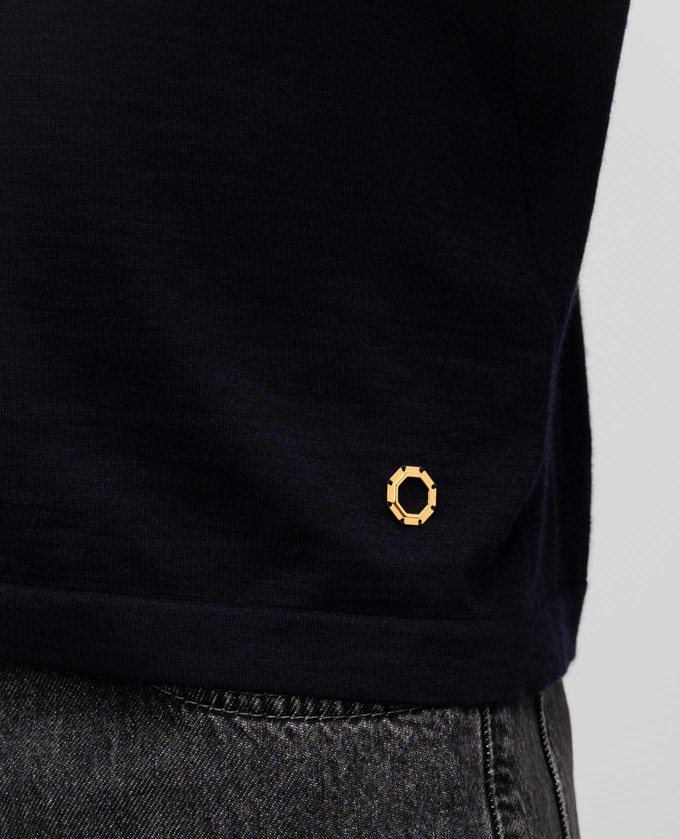 

Blue cashmere sweater Stefano Ricci