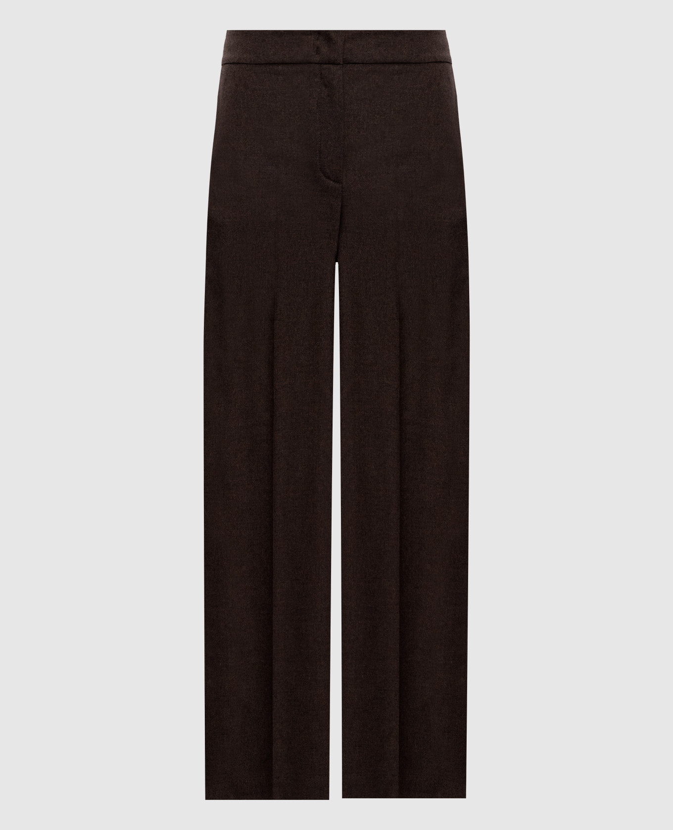 

Brown wool and cashmere pants Peserico