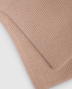 Allude Beige cashmere gloves 25592000