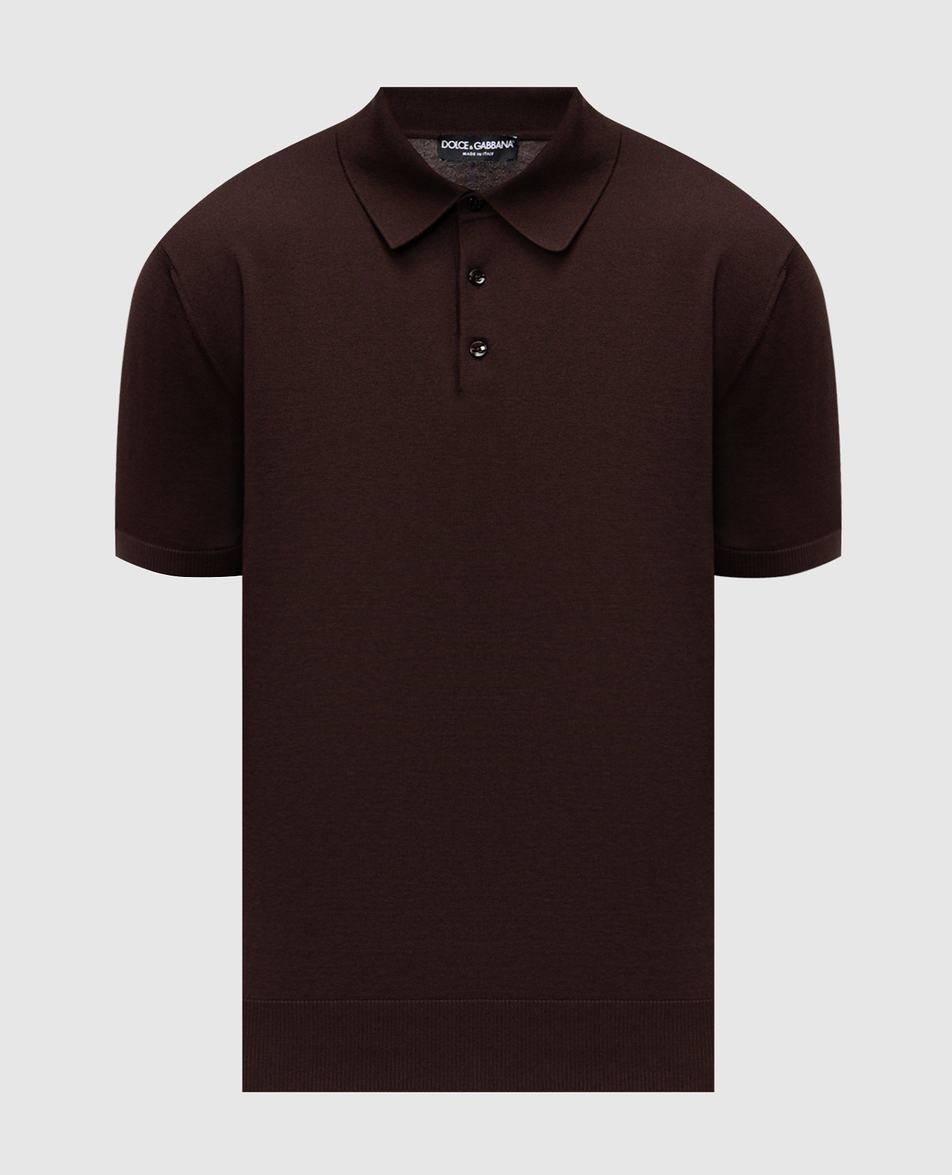 Brown polo Dolce&Gabbana