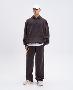 Vetements Brown hoodie UCF76HD450C