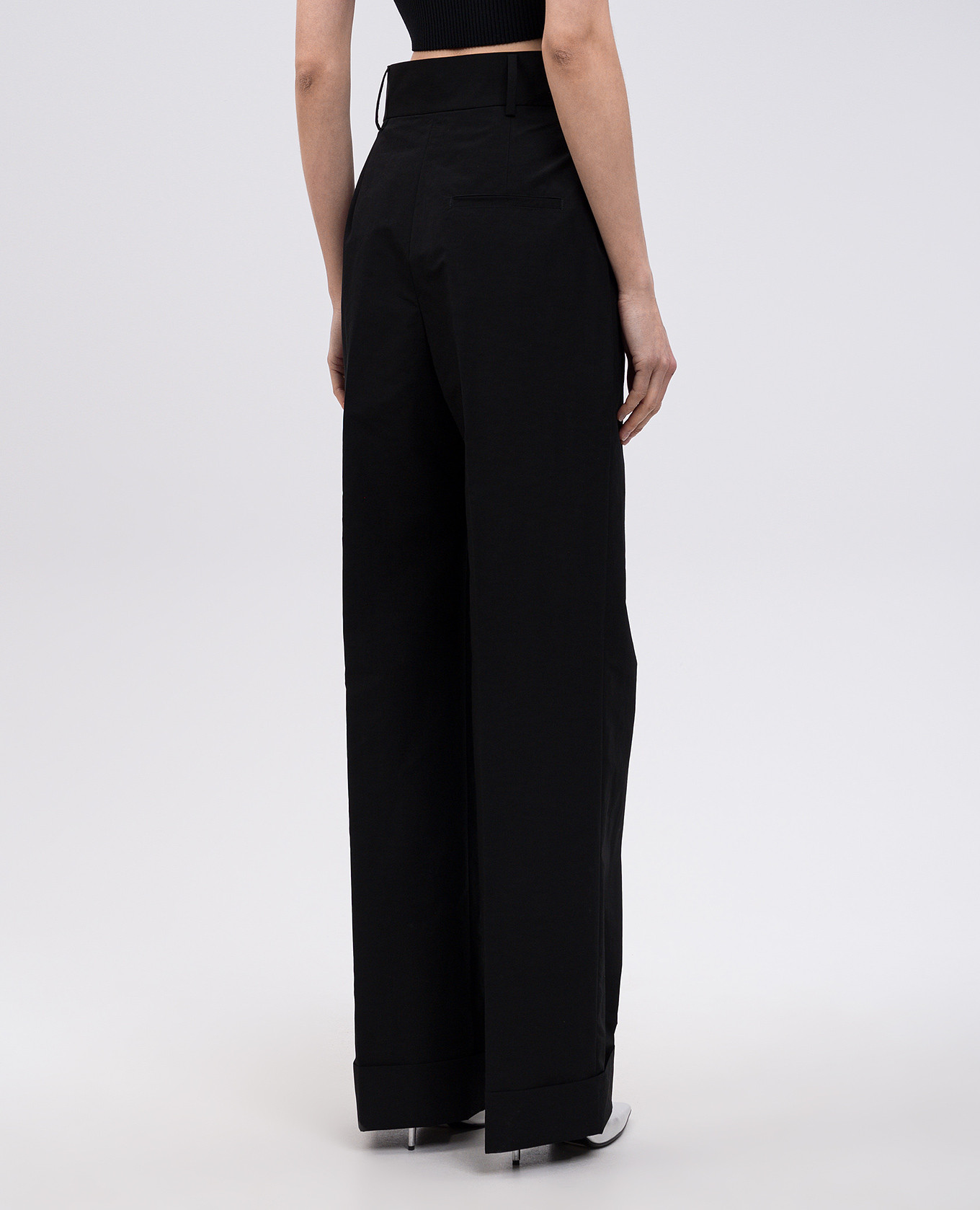 

Black pants with lapels Philosophy di Lorenzo Serafini