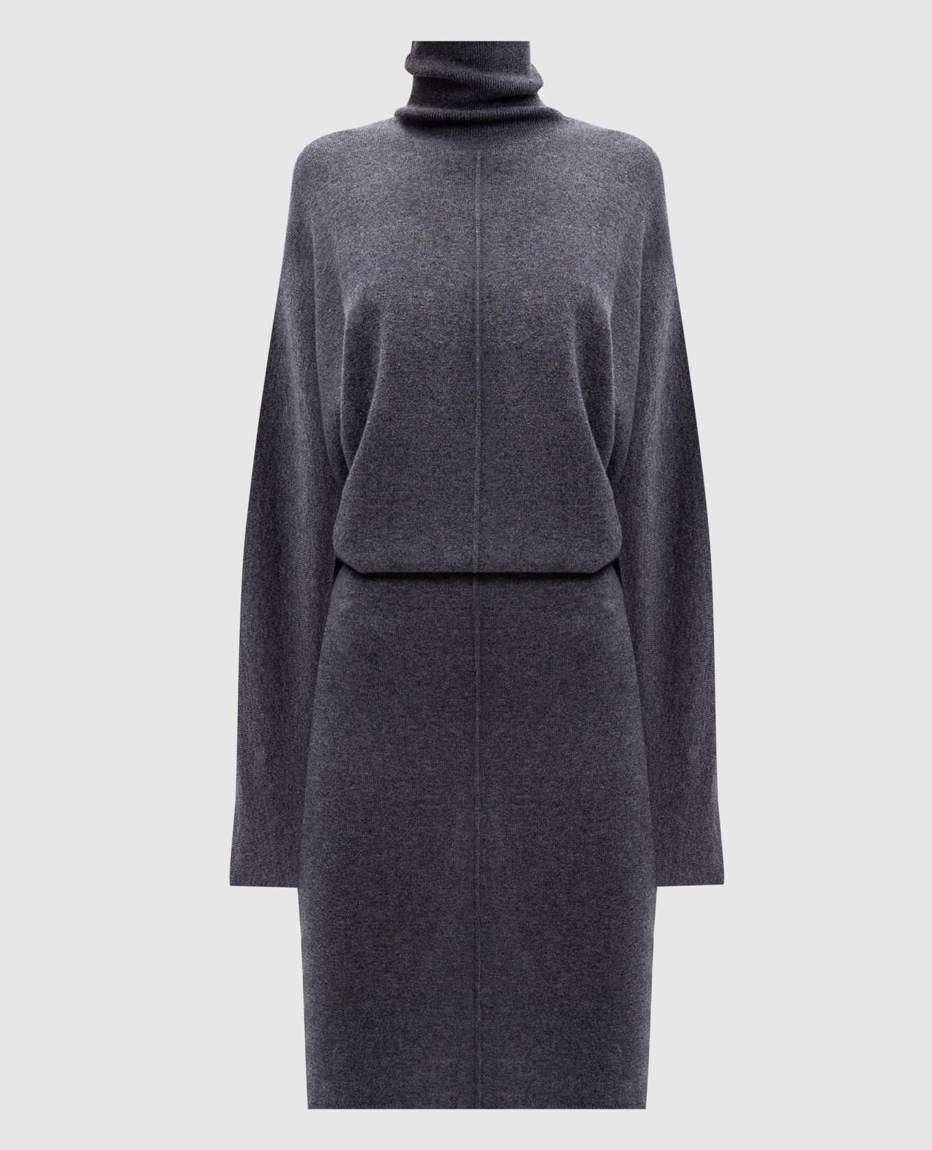 

Gray cashmere dress Jacob Lee, Серый