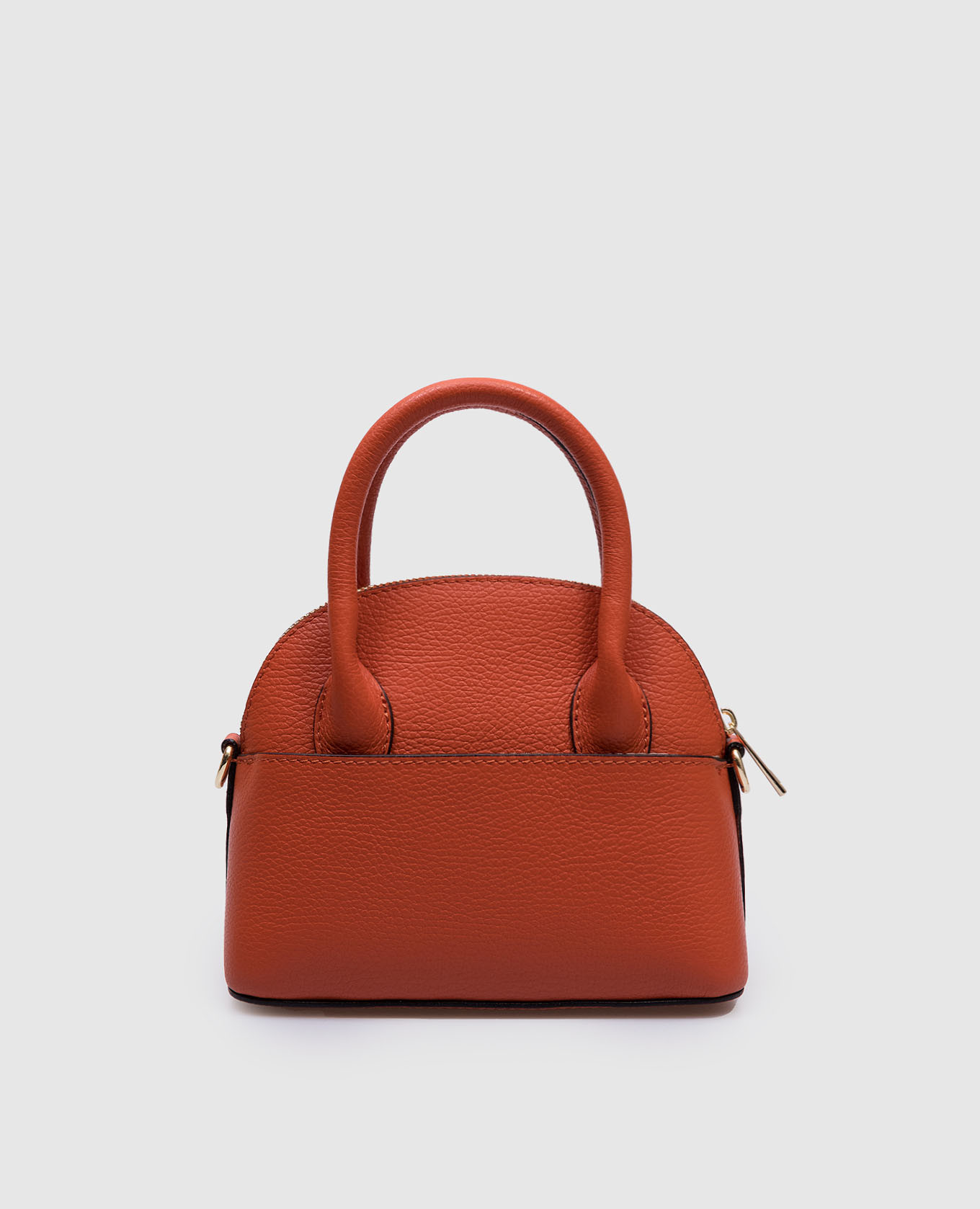 

Orange leather mini bag Gianni Notaro