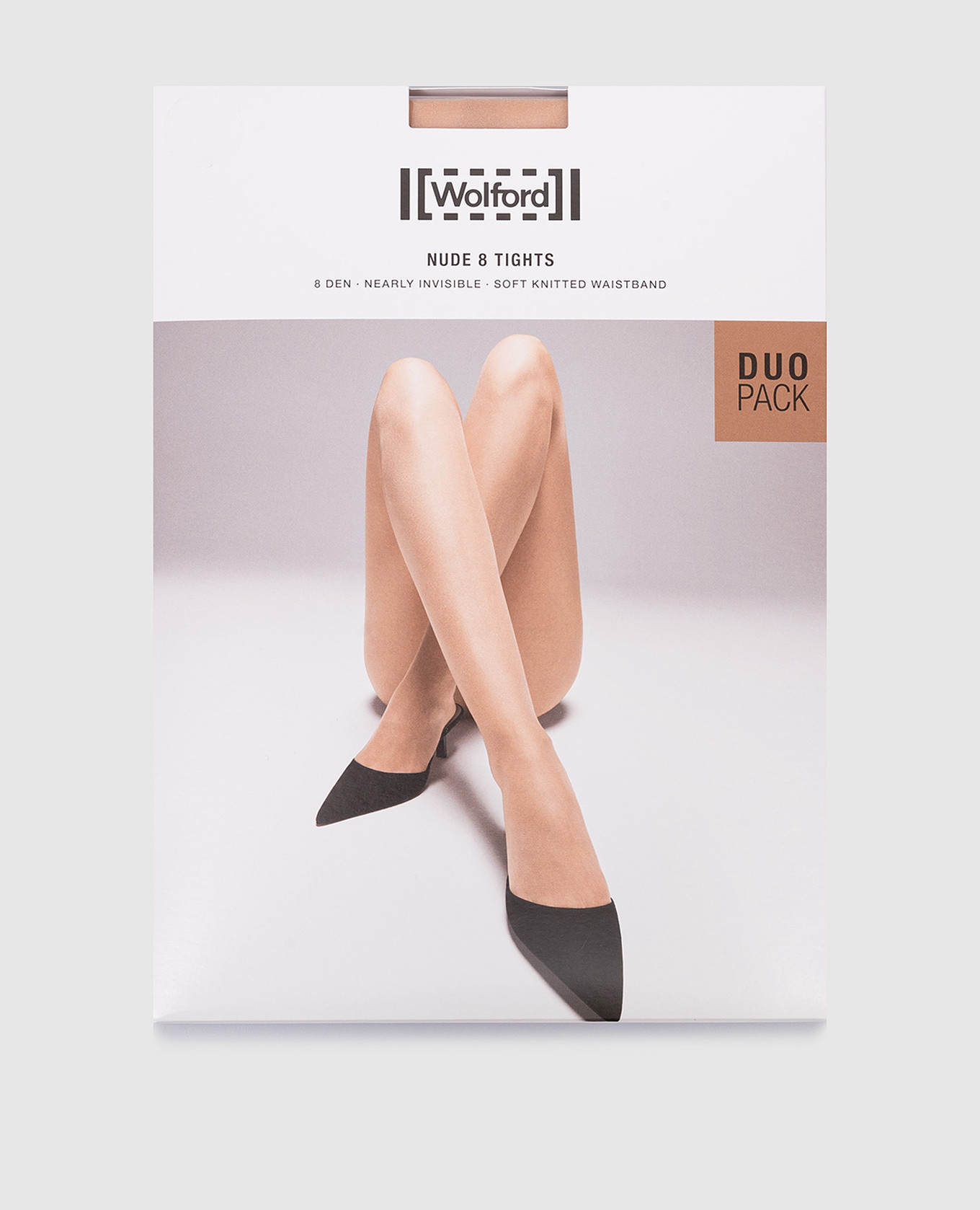 

A set of brown tights 8 den Wolford