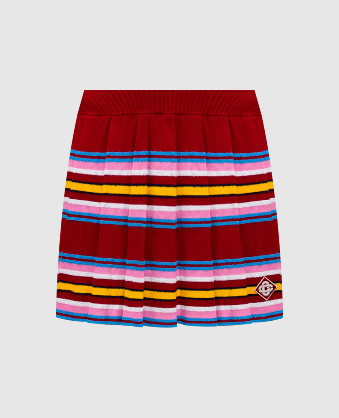 

Red striped pleated skirt Casablanca