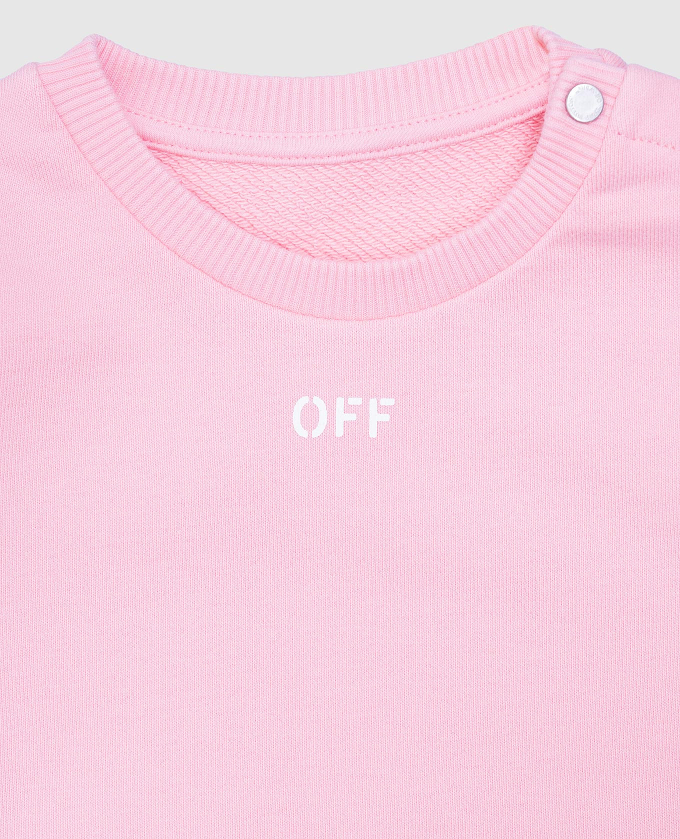 

Children's pink sweatshirt with logo Off-White