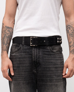 Vetements Black leather belt UH76BE800B