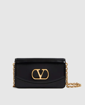 Valentino Black glossy leather bag VAIN 6W0B0R71GCB