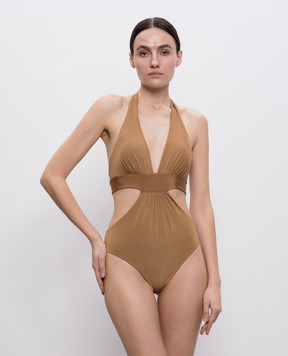 Max Mara Brown swimsuit CASSIE CASSIE